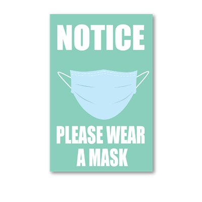 Please Wear a Mask - Wall Graphic