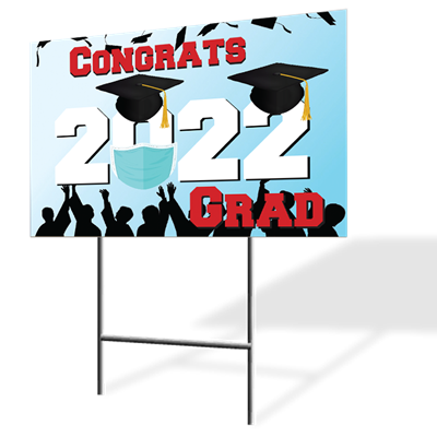Graduation 2022 Yard Sign 2pc
