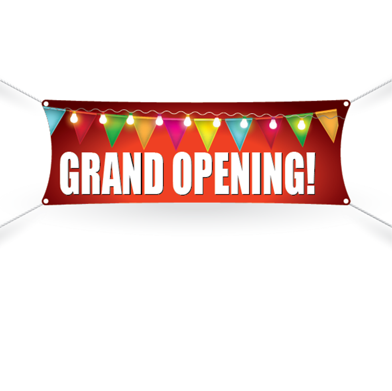 grand opening sign