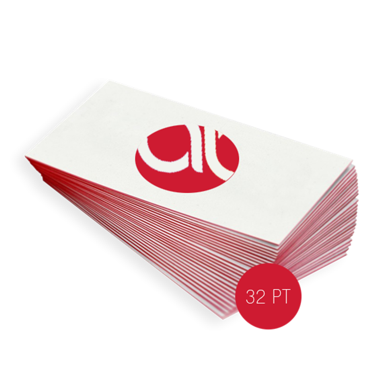 Thick Business Card with Painted Edge