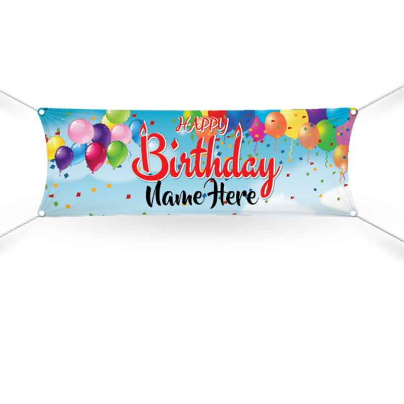 Happy Birthday Banner Card, 1023525