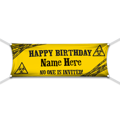 Birthday Quarantine Banner